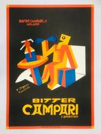 Fortunato Depero - Bitter Campari (linen backed on canvas) -, Antiek en Kunst