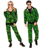 Trainingspak Groen Wietblad Unisex, Ophalen of Verzenden, Nieuw
