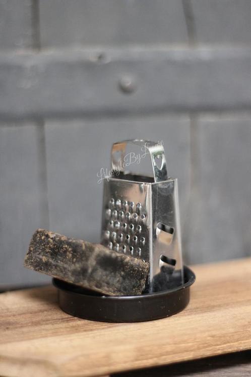 Set schaaltje / rasp zilver / geurblokje, Huis en Inrichting, Woonaccessoires | Overige, Nieuw, Ophalen of Verzenden