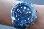 Horloge Omega Seamaster 300M Chrono 09/2023 Full set, Sieraden, Tassen en Uiterlijk, Horloges | Heren, Staal, Staal, Polshorloge