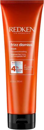 REDKEN FRIZZ DISMISS MASK HAARMASKER TUBE 250 ML, Sieraden, Tassen en Uiterlijk, Uiterlijk | Haarverzorging, Verzenden, Nieuw