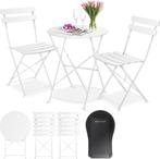 KESSER® Bistroset 2 Persoons - Tuinstoelen - Tuinset - Wit, Tuin en Terras, Tuinsets en Loungesets, Verzenden, Zo goed als nieuw