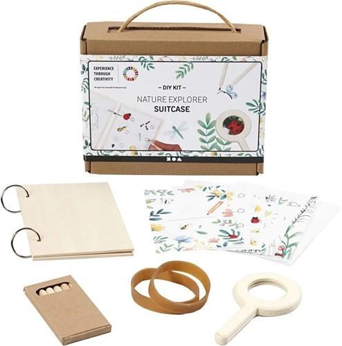 Diykit pakket hobbyset ontdekkingskoffer natuur met, Hobby en Vrije tijd, Knutselen, Nieuw, Ophalen of Verzenden