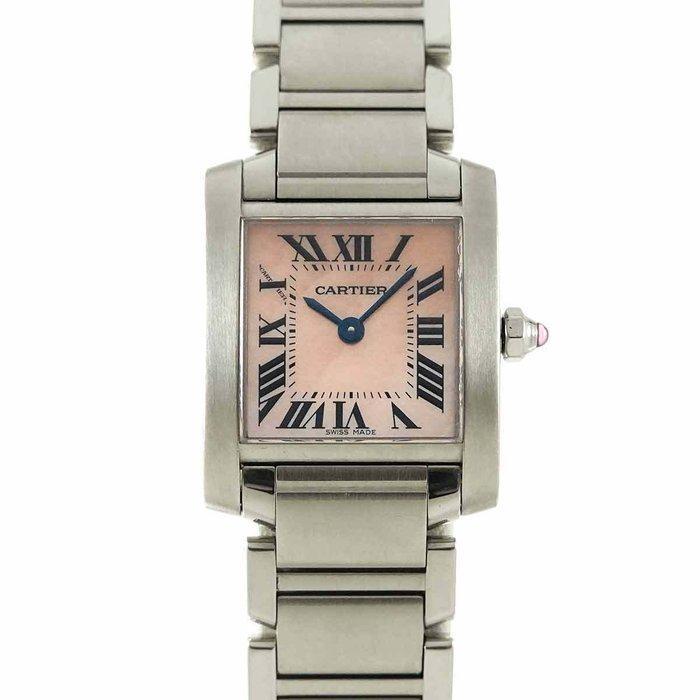 Cartier - Tank Française - W51028Q3 - Dames - 2000-2010, Sieraden, Tassen en Uiterlijk, Horloges | Heren