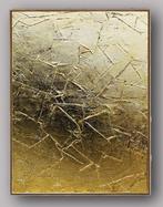 Wanddecoratie - Hongarije - Goudkleurige textuur - abstract, Antiek en Kunst, Kunst | Designobjecten