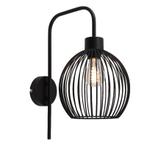 Industriële wandlamp zwart, Wiro, Ophalen of Verzenden, Nieuw, Metaal, Industrieel