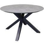 Puccini dining tuintafel 120xH75 cm rond met ceramic blad, Tuin en Terras, Tuintafels, Ophalen of Verzenden, Nieuw