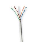Internetkabel CAT6 U/ UTP kabel vaste CCA kern 100 meter rol, Verzenden, Nieuw