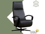 Leren relaxfauteuil Idol elektrisch, Huis en Inrichting, Fauteuils, Nieuw, Ophalen of Verzenden, 50 tot 75 cm, Industrieel, Modern