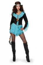 Indiaanse Wishbone kostuum vrouw, Kleding | Dames, Carnavalskleding en Feestkleding, Ophalen of Verzenden, Nieuw