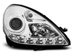 Koplampen Devil Eyes | Mercedes R171 SLK 2004-2011 | chroom, Verzenden, Nieuw