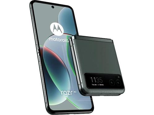 Motorola -  Razr 40 5g - 256 Gb Donker - Groen, Telecommunicatie, Mobiele telefoons | Motorola, Zonder abonnement, Groen, Nieuw