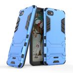 iPhone 6S - Robotic Armor Case Cover Cas TPU Hoesje Blauw +, Telecommunicatie, Nieuw, Verzenden