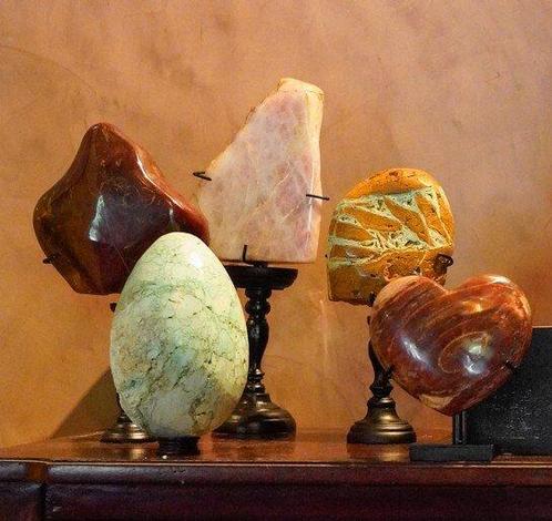GRATIS VERZENDING EU-HOOFDLAND - Prachtig versteend hout, Antiek en Kunst, Curiosa en Brocante