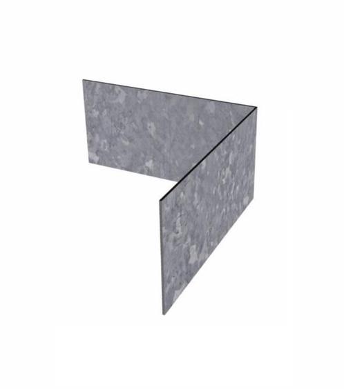 Verzinkt staal recht 90° hoek 30x30x0,2x29cm, Tuin en Terras, Bielzen en Borders, Minder dan 100 cm, Nieuw, Overige materialen