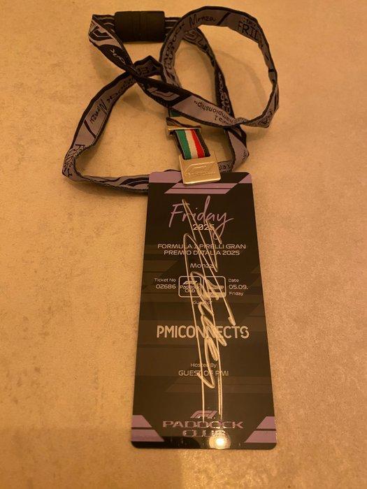 Charles Leclerc - 2025 - Kaartje, Verzamelen, Automerken, Motoren en Formule 1