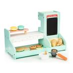 Ecotoys houten speelgoed koffie- & patisserie winkel 42,5 x, Ophalen of Verzenden, Nieuw