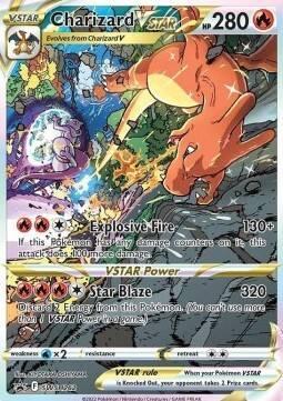 Charizard Vstar swsh262 Sword&Shield Promos, Hobby en Vrije tijd, Verzamelkaartspellen | Pokémon, Losse kaart, Nieuw, Foil, Ophalen of Verzenden