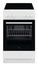 €399 AEG CCB50090BW Vrijstaand fornuis A Electrisch Kerami, Ophalen of Verzenden, Nieuw, Energieklasse A of zuiniger