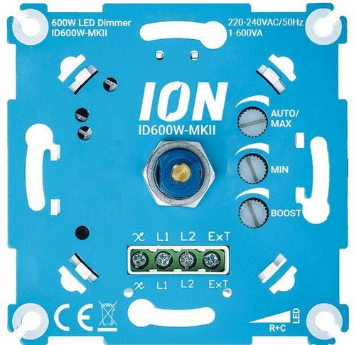 ION Industries Led Dimmer 0 - 600 Watt | ID600W-MKII, Doe-het-zelf en Verbouw, Elektra en Kabels, Nieuw, Ophalen of Verzenden