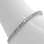 Zonder Minimumprijs - Armband - 14 karaat Witgoud - 7.50ct., Sieraden, Tassen en Uiterlijk, Armbanden, Nieuw