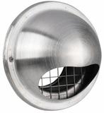 Starx buitenrooster bol model RVS Ø 100 mm, Ophalen of Verzenden, Nieuw