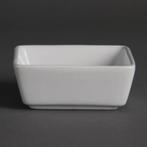 vierkant mini serveerschaaltje | 12 stuks, Verzenden