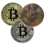 3 stuks Bitcoin 25K Digital BTC BITCOIN munten cryptocurr...