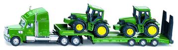 Siku dieplader met John Deere tractoren 1:87 beschikbaar voor biedingen
