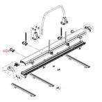 Thule VeloSlide Wheelholder Without Strap (1x), Nieuw