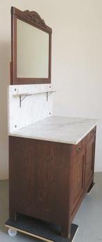 Hoog dressoir - Carrara marmer