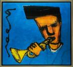 Herman Brood | Giclée: Chet Baker | Afmeting 100cm x 110cm, Ophalen of Verzenden