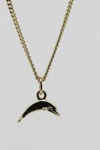 Gouden Dolfijn ketting hanger, Verzenden, Nieuw