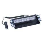 WIT 8 LED Dashboard Strobe Flash zwaailamp, Ophalen of Verzenden