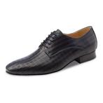 Blauwe Dansschoenen voor Heren - Hak 2 cm - Leer met Patroon, Verzenden, Nieuw