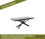 MCA Tesero uittrekbare tafel metaal/keramiek 200/100(300) cm, Ophalen of Verzenden, Nieuw