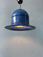 Blue Mid Century Flying Saucer UFO Pendant Lamp, Huis en Inrichting, Lampen | Hanglampen, Ophalen of Verzenden, Nieuw