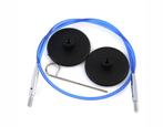 Knitpro Kabel met Connector Blauw - 50 cm, Ophalen of Verzenden, Nieuw, Breien of Haken, Wol of Garen