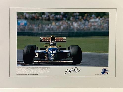 Williams - Alain Prost - 1993 - Print, Verzamelen, Automerken, Motoren en Formule 1