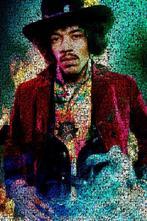 David Law - Crypto Jimi Hendrix III XXL, Antiek en Kunst