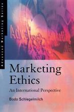 Advanced marketing series: Marketing ethics: an, Bodo Schlegelmilch, Gelezen, Verzenden