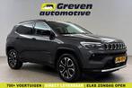 Jeep Compass 4xe 190PK Plug-in Hybrid Limited Virtual LED, Nieuw, Zilver of Grijs, Lease, Jeep