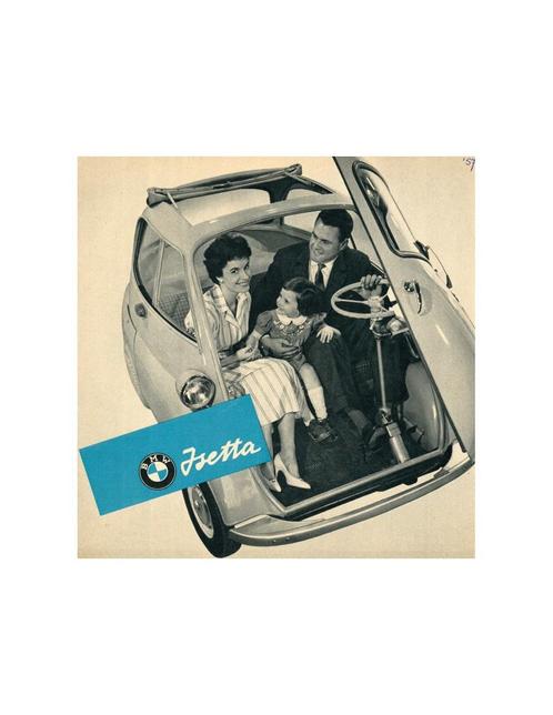 1957 BMW ISETTA BROCHURE NEDERLANDS, Boeken, Auto's | Folders en Tijdschriften, BMW