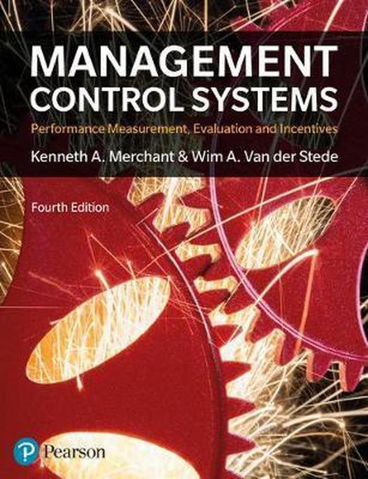 Management control systems 9781292110554 Kenneth A. Merchant, Boeken, Taal | Engels, Gelezen, Verzenden