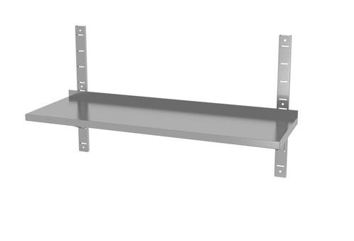 Wandplank verstelbaar, enkel, met 2 steunen, HENDI, 2 st., 1, Zakelijke goederen, Horeca | Keukenapparatuur, Nieuw in verpakking
