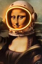 LEDMansion (1995) - Gioconda Astronaut Led Wall Art, Antiek en Kunst