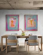 Giogia fl - Pack of 2 Paintings(50x61cm each) Frame Included