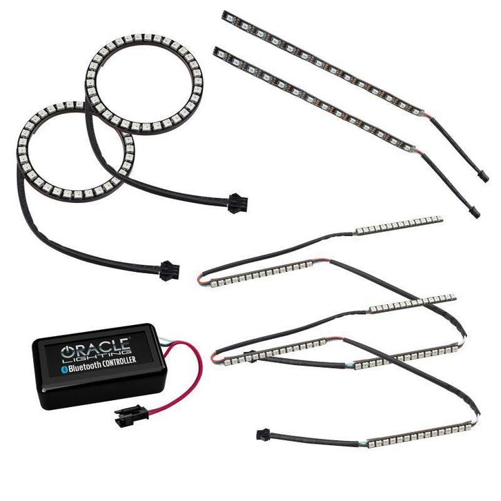 Oracle 15-17 Ford Mustang V6/GT/Shelby Dynamic DRL  w/ Halo, Auto-onderdelen, Verlichting, Ophalen of Verzenden