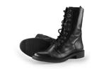 Nelson Veterboots in maat 42 Zwart | 10% extra korting, Verzenden, Zwart, Overige typen, Zo goed als nieuw