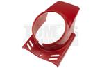 Koplampkap spoiler rond rood 130mm, Ophalen of Verzenden, Nieuw